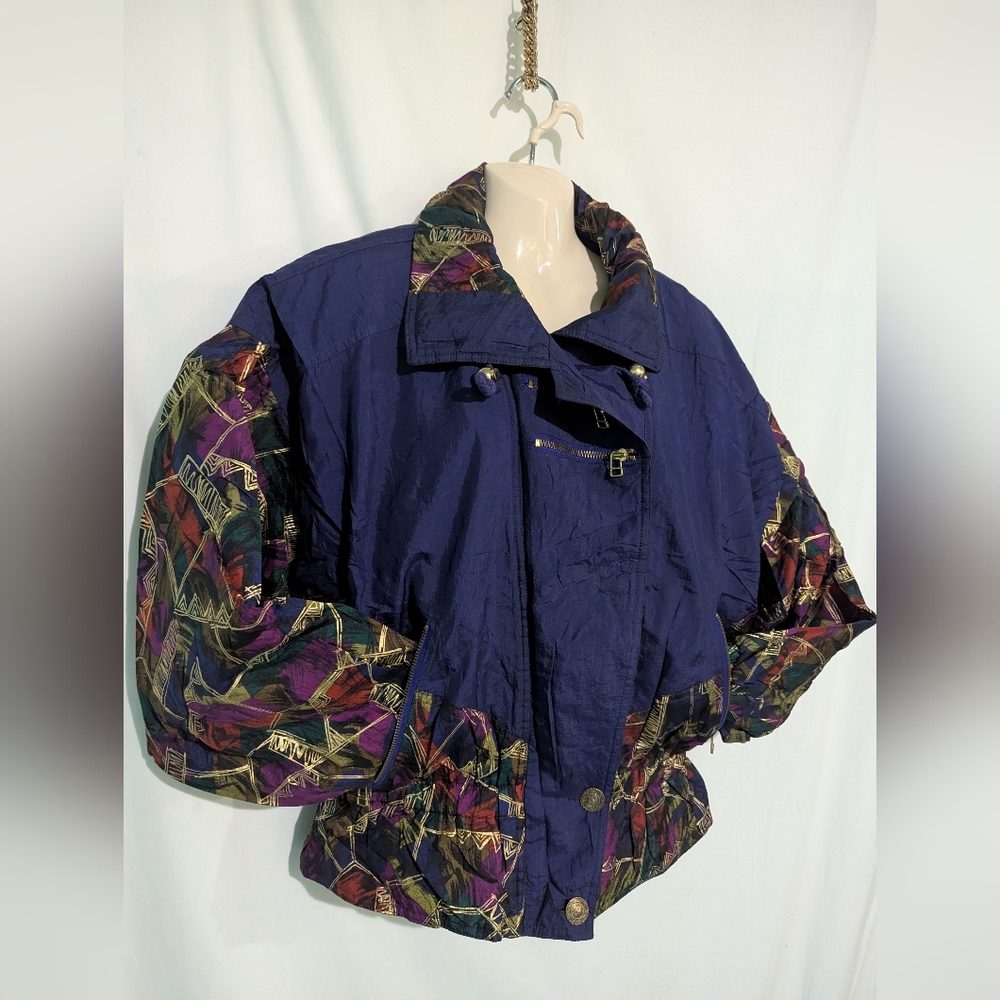 Vintage 80s East West Panda Group Ski Jacket
